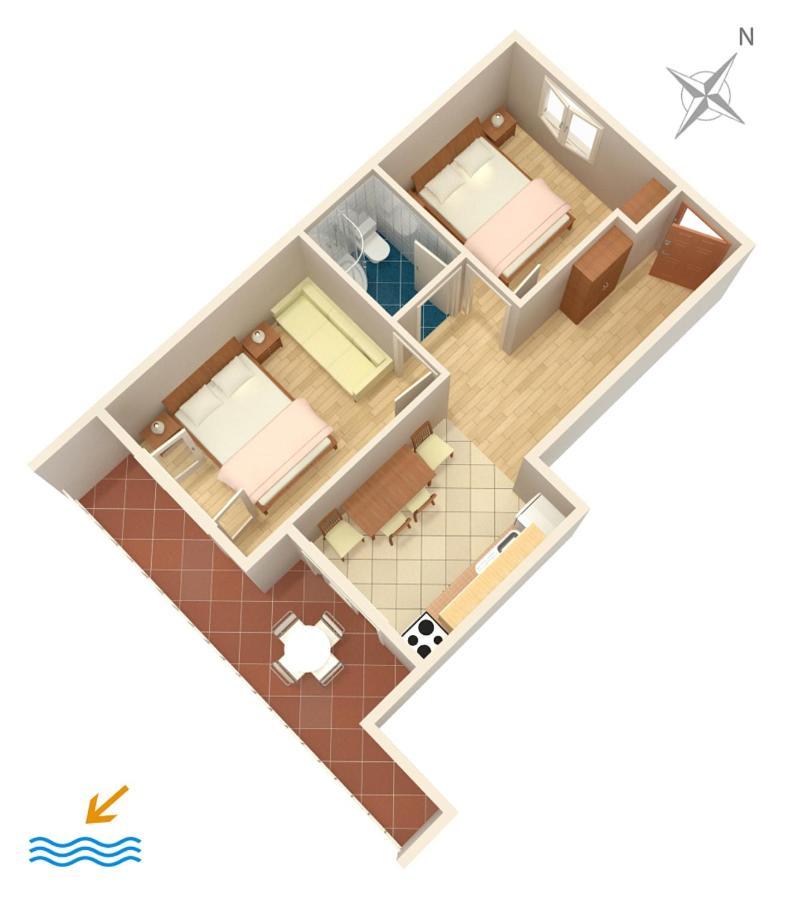 Apartments By The Sea Zavala, Hvar - 553 Jelsa  Ngoại thất bức ảnh